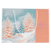 休日デザイン#5 ラージペーパーバッグ (裏面)