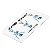 休日トレーニング マグネット (左側)