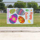 休日バナー:イーカラフルスター卵 横断幕 (インサイチュ)