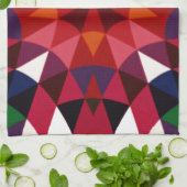 休日パターン キッチンタオル (折り畳み)