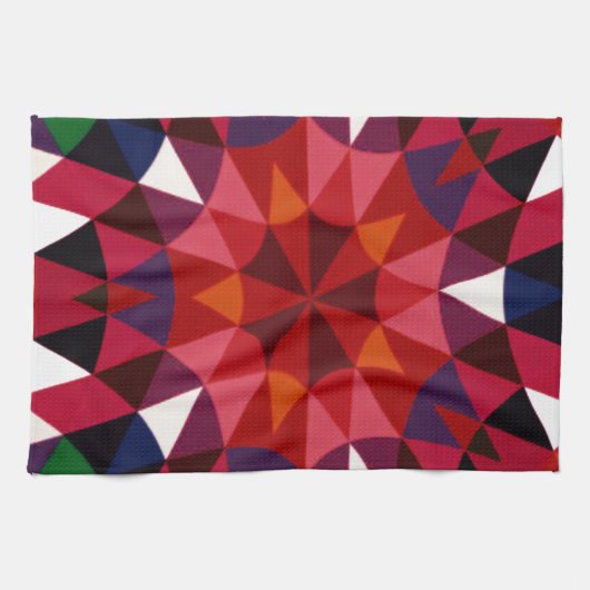 休日パターン キッチンタオル (横)