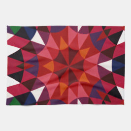 休日パターン キッチンタオル