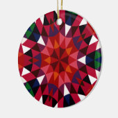 休日パターン セラミックオーナメント (左)