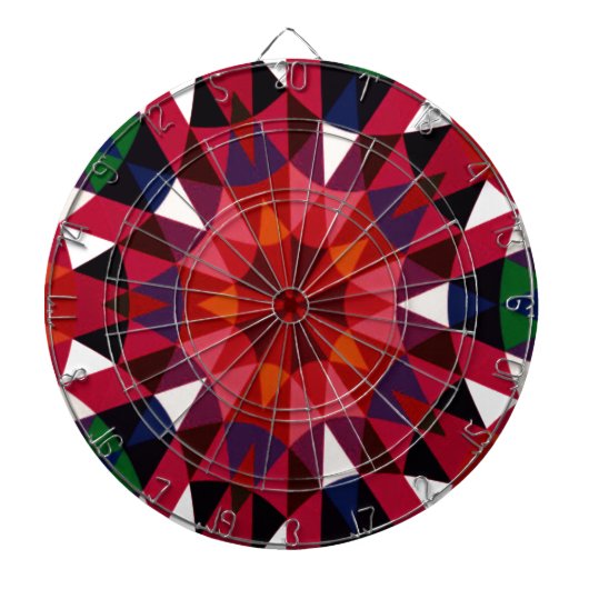 休日パターン ダーツボード (正面)
