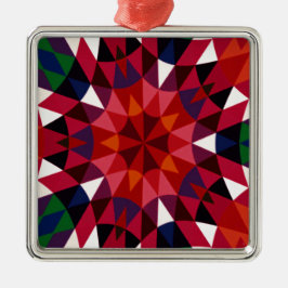 休日パターン メタルオーナメント