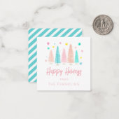 休日パーソナライズされたヴィンテージギフトエンクロージャ ノートカード (正面/裏面インサイチュ)