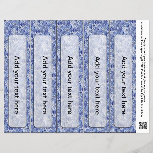 休日パーティーの好意にブックマークを付ける チラシ (正面)