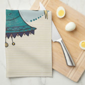 休日フェスティバルベルキッチンタオル キッチンタオル (四つ折り)