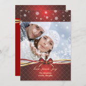 休日フォトカードカスタマイズ、テキスト(戻る) シーズンカード (正面/裏面)