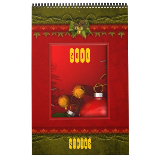 休日フォトフレーム2011カレンダー カレンダー (カバー)