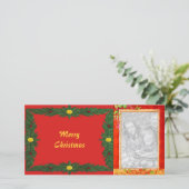 休日フレームフォトカード シーズンカード (スタンド正面)