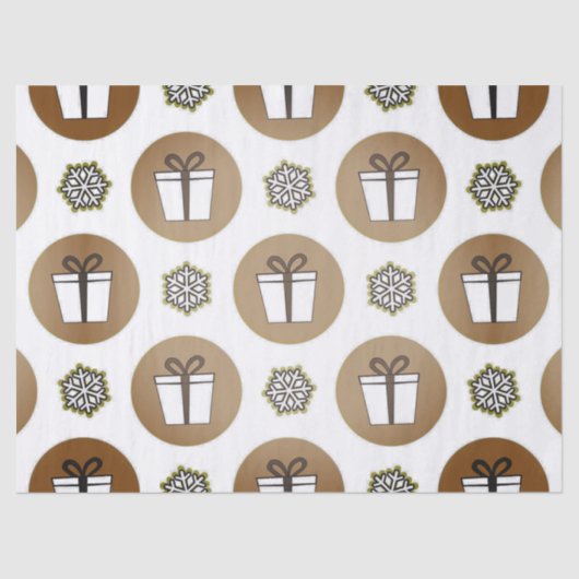 休日プレゼントティッシュペーパー 薄葉紙 (正面)