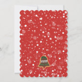 休日ベーキングパーティの招待状 招待状 (裏面)