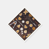 休日ベーキング スタンダードカクテルナプキン (角)