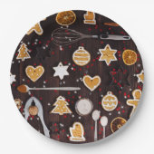 休日ベーキング ペーパープレート (正面)