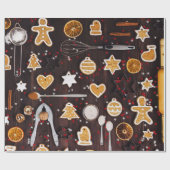 休日ベーキング ラッピングペーパー (フラット)