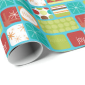 休日メッセージのクリスマスの包装紙 ラッピングペーパー (ロールコーナー)