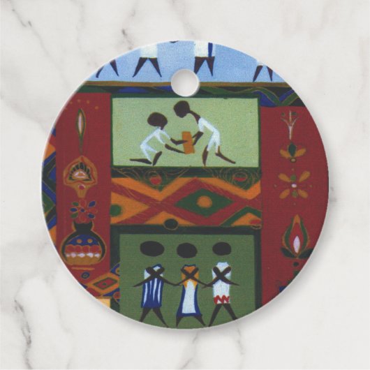 休日メッセージカード フェイバータグ (正面)