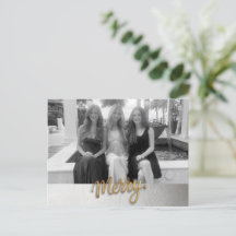 休日メリーはがき