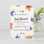 休日メリーベビー誕生発表写真 案内状 (スタンド正面)