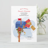 休日メールボックスの移動後のグリーティングカード シーズンカード (スタンド正面)