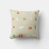 休日モダンのアイコン クッション (正面)