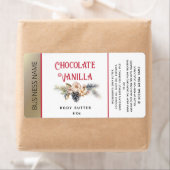 休日モダンタイポグラフィ商品ラベル ラベル (インサイチュ)