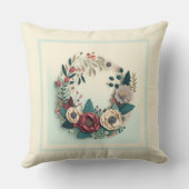 休日モダンリース クッション (裏面)