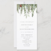 休日モダン式結婚プログラム (正面)