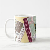 休日ヨークシャーテリア コーヒーマグカップ (左)