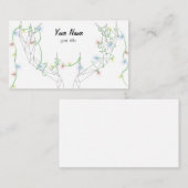 休日ライトでもつれさせる 名刺 (正面/裏面)