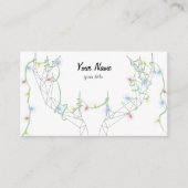 休日ライトでもつれさせる 名刺 (正面)