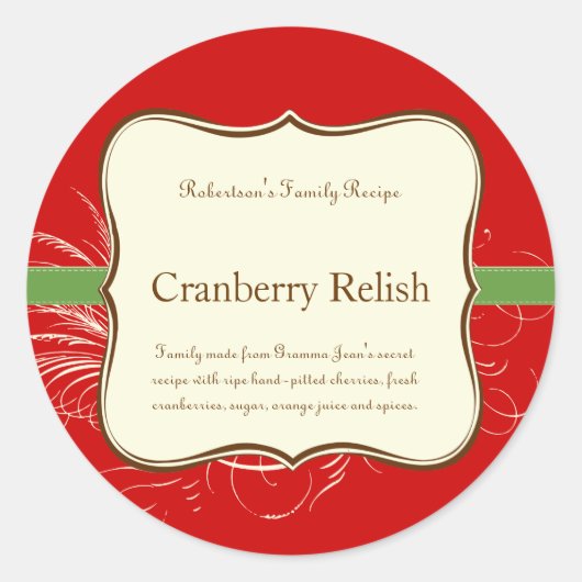 休日ラベルまたは場所設定シール ラウンドシール (正面)