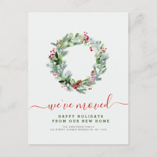 休日リースの新住所 ポストカード