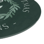 休日リース（鳥）ショウジョウコウカンチョウカスタムクリスマス カッティングボード (角)