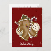 休日レシピカード シーズンポストカード (正面/裏面)