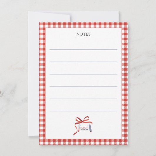 休日レシピスウェーデンナッツのクリスマスカード シーズンカード (裏面)