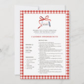 休日レシピスウェーデンナッツのクリスマスカード シーズンカード (正面)