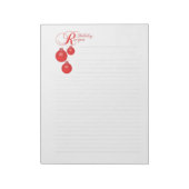 休日レシピバインダーアクセサリページ ノートパッド (回転)