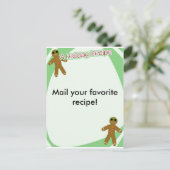 休日レシピ シーズンポストカード (スタンド正面)