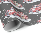 休日レトロトラックキャンディキャネス ラッピングペーパー (ロールコーナー)