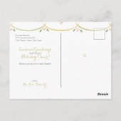 休日ヴィンテージクラシックはがき ポストカード (裏面)