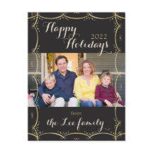 休日ヴィンテージクラシックはがき