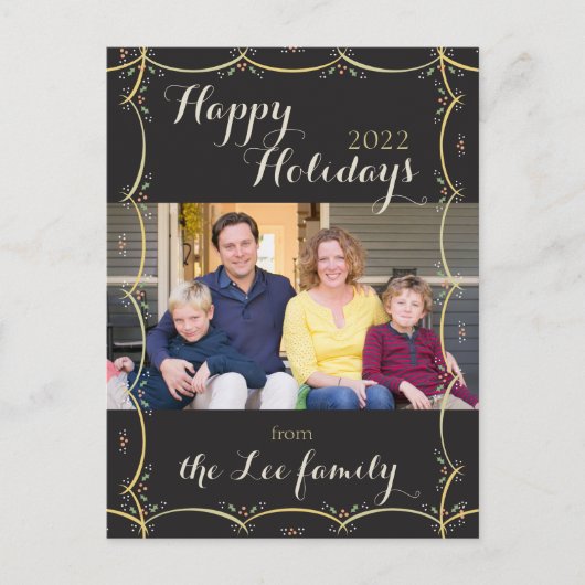 休日ヴィンテージクラシックはがき ポストカード (正面)