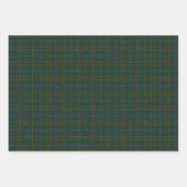 休日ヴィンテージピックアップトラックプレイド ラッピングペーパーシート (正面3)