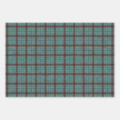 休日ヴィンテージピックアップトラックプレイド ラッピングペーパーシート (正面2)