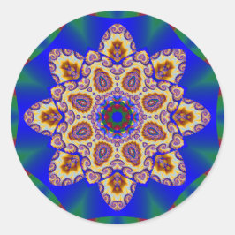 休日万華鏡のように千変万化するパターン#1 ラウンドシール