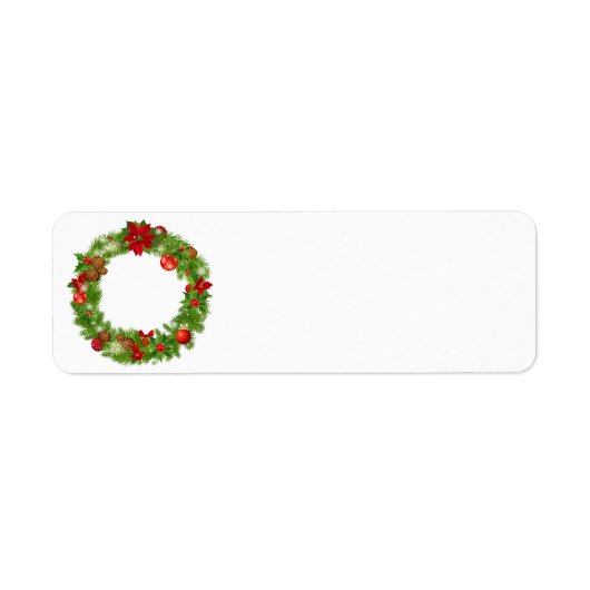 休日住所 シール (正面)