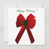 休日固定カードとグリーティングカード シーズンカード (正面)