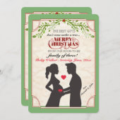 休日妊娠の告知 シーズンカード (正面/裏面)